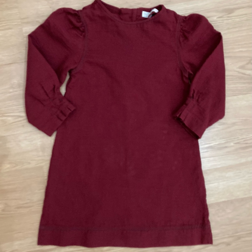 ZARA Kids Burgundy Dress girls 140 10